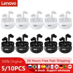 5/10PCS Lenovo LE253 Earphones TWS Wireless Bluetooth 6 Headphones (New)