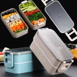 Heated Food Container for Food Bento Box Japanese Thermal (New)