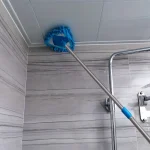 Triangle Retractable Wall Cleaning Mop Ceiling Air Conditioner Dust (New)