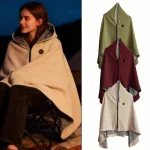 Electric Heated Shawl 3 Gears Thermal Blanket with Zipper (New)