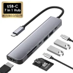 7 in 1 Type C USB 31 HDTV 4K (New)