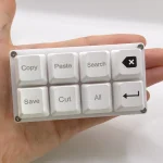 8 Keys Small Keypad Work Shortcut Key Keycaps Keyboard (New)
