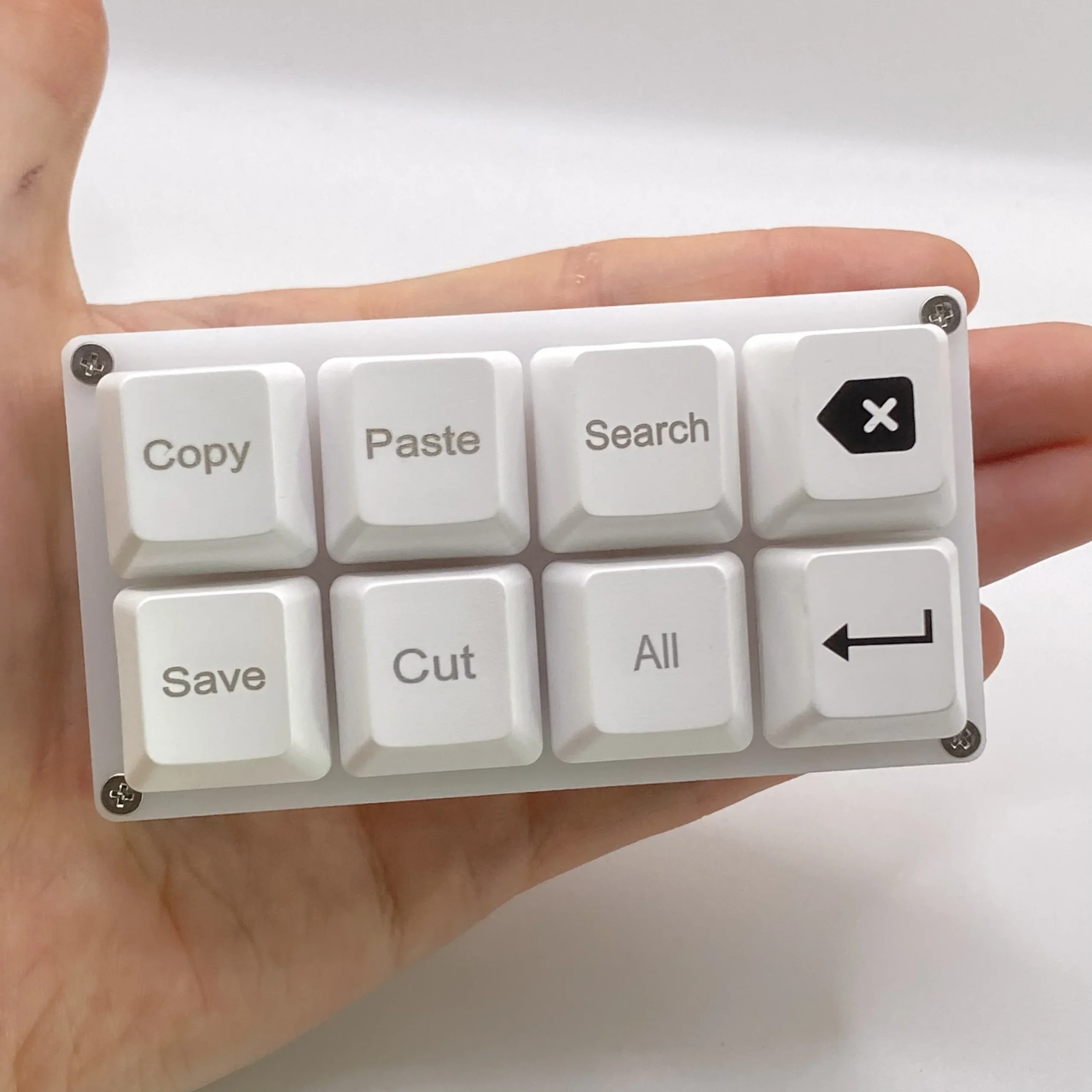 S0c02eda923f244a58f50c4979ba9c800A.webp 8 Keys Small Keypad Work Shortcut Key Keycaps Keyboard (New) - Image 1