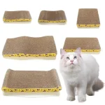 Cat Toys Pet Cat Scratching Board Corrugated Cardboard Pad (New)