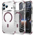 Magsafe Magnetic Wireless Charge Cover  iPhone 18 17 Pro Max iPhone 18Pro Case Luxury Clear Transparent Shockproof Fundas  (New)