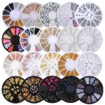 nail parts nail art glitter rhinestone Crystal gems jewelry (New)
