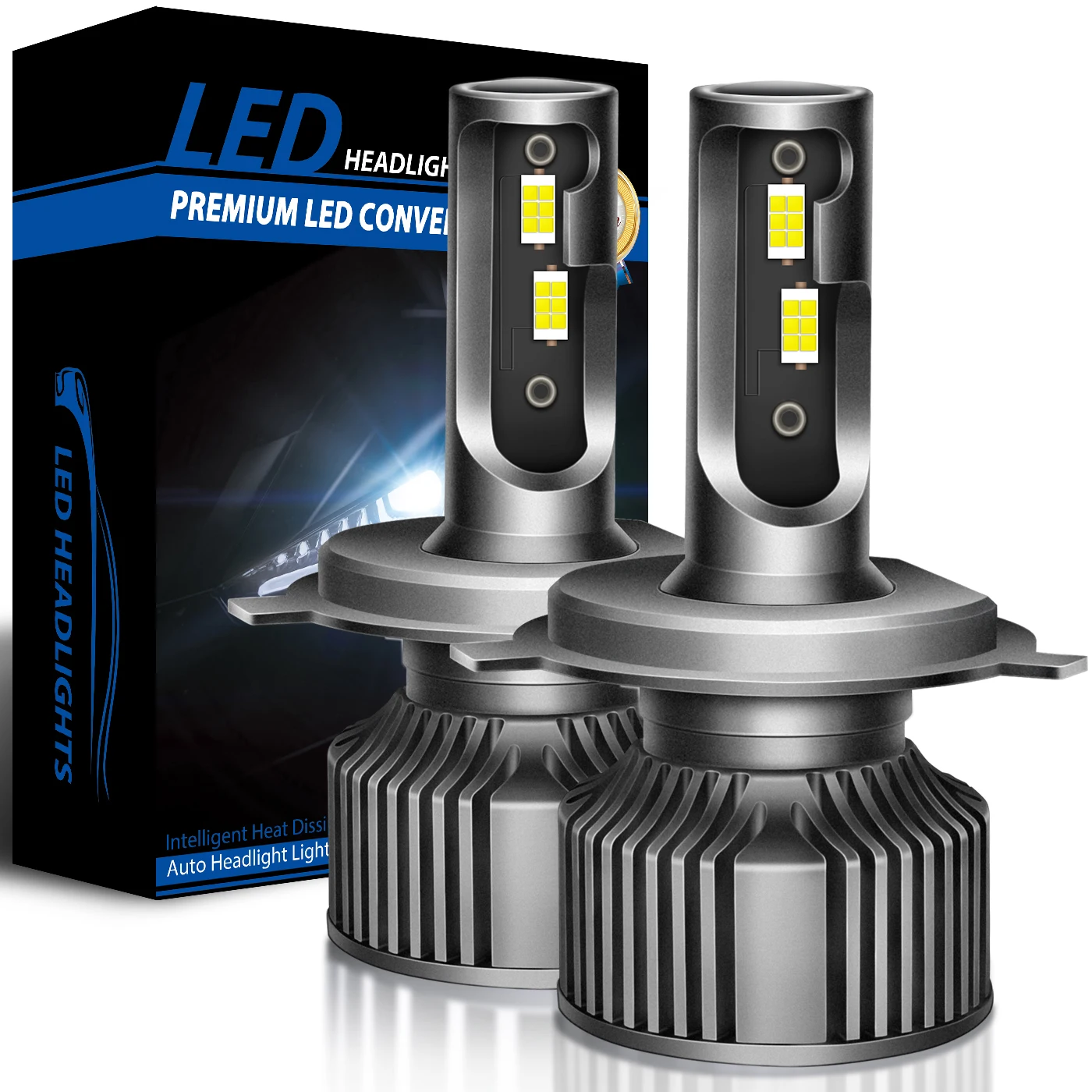 S0e71627696714c0c8cd216348e45a7b68.webp DiReal A8 Car lights LED psx26w sp13w 5202 H4 (New) - Image 1