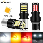 2pcs 1157 Bay15d LED Motorcycle Brake Taillights Strobe Lamp (New)