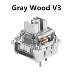 Mechanical Keyboard RGB Switch LEOBOG GrayWood V3 Switch Linear (New)
