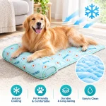 Dog Cooling Mat Summer Pet Bed for Large Small (New)