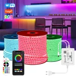 5050 SMD RGB LED Light Strip With EU Plug (New)