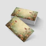 50pcs Vintage Floral Blank Greeting Cards Wedding 、Birthday 、Party (New)