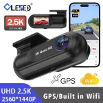 UHD 25K 2560*1440P Dash Cam WiFi GPS Front 2K (New)