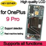 LTPO AMOLED 6.7'' Replacement For OnePlus 9 Pro LCD Display LE2121, LE2125, LE2123, LE2120, LE2127 Touch Screen
