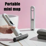 Mini Squeeze Mop Mini Mop Desk Kitchen Car Clean (New)