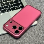 Luxury Matte Soft Silicone Transparent Shockproof Phone Cases  iPhone 17 18 Pro Max Bumper Back Cases Cover  (New)