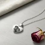 Necklace Personalized Photo Picture Necklace Personalized for WomenCustom Photo (New)