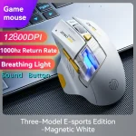 Inphic A9 pro Threemode Game Mouse Colorful Light Guide (New)