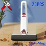 Mini Mop Squeeze 4/24Pcs Mini Squeeze Mop Mini Mop (New)