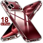 iPhone 18 Pro Max Case Premium Phone Back Cover  iPhone 18 Pro/iPhone Duo 18ProMax Crystal Clear Hard PC Bumper Funda  (New)