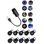 【AN】【NH】LED Galaxy Projection Light 1 Light+10 Pictures Change LED (New)