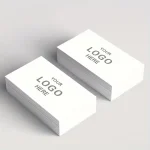 Customized DoubleSided Matte Paper Business Cards Personalized Thank You (New)