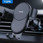 Phone Car Holder TOPK Universal Car Phone Holder Hands (New)