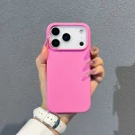IPhone 18 Case Candy Color Silicone Protector Phone Case  iPhone 18 17Pro Max Shockproof Matte Slim Soft TPU Bumper Shell Cover  (New)
