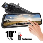 Car Rearview Dash Camera Front Wide 10 Inch Full (New)