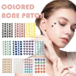 2036 Counts Colorful Cute Star Heart Shaped Acne Treatment (New)