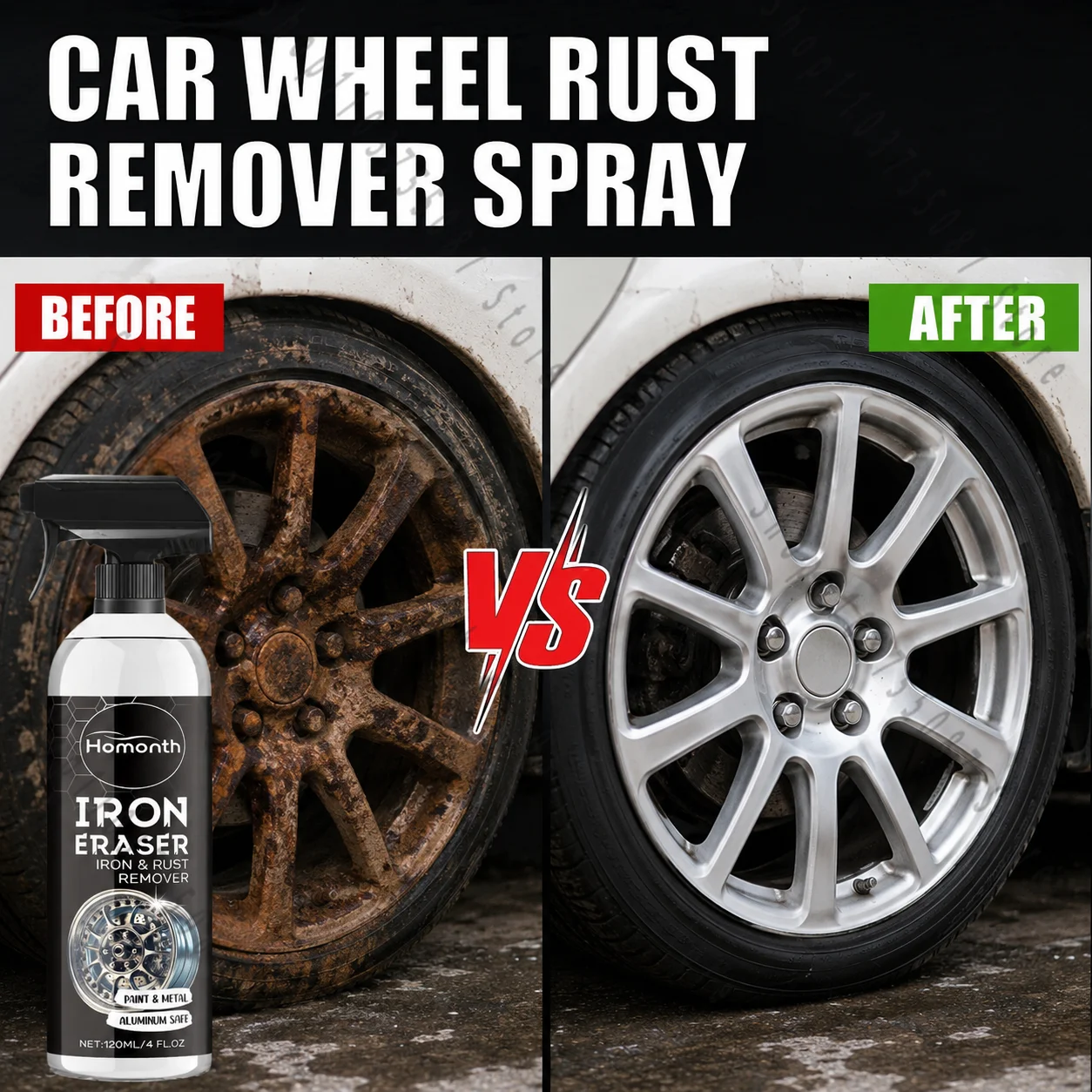 S463f9de718864ae5a55780577022108fL.webp Car Wheels and Rims Cleaner QP703 Professional Auto Detailing (New) - Image 1