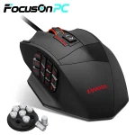 FocusOnPC X39 USB Wired RGB Gaming Mouse 16400 DPI (New)