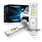 2Pcs LED H1 H7 H4 1:1 Car Headlight Bulb (New)