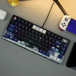 Womier SK80 Gamer Keyboard with Color OLED Display Mechanical (New)