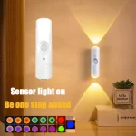 Smart Human Body Induction Magnetic Staircase Motion Sensor Rechargeable (New)