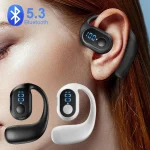 Bluetooth 53 Headphone TWS Wireless Ear Hook Earphone HiFi (New)