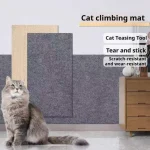 SelfAdhesive Trimmable Cat Scratching Mat Wall Corner Cat Carpet (New)
