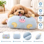 Soft Plush Pet Pillow Cute Piggy Cartoon Dog Cushion (New)