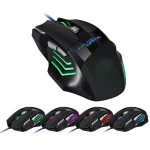 USB Wired Gaming Mouse Factory Direct Sales with Rainbow (New)