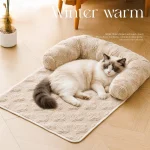 Winter Warm Fluffy Cat Bed Mat Soft Cozy Pet (New)