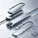 4/6/8/9 Ports In 1 USB C Hub Type C (New)