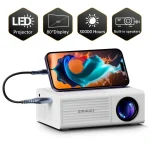 Portable Projector Supports 1080P USB Connection Remote Control  (New)