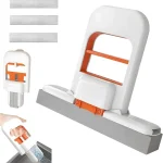 Mini foldable desktop mop portable cleaning sponge mop handheld (New)