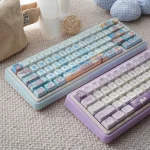 Trimode Wireless Mechanical Keyboard Customized RGB Hot Swappble VIA (New)