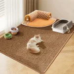 Large Cat Scratching Mat Carpet NonSlip Pet Bed Mat (New)