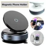 Foldable Vacuum Magnetic Suction Phone Car Mount 360° Adjustable (New)