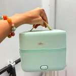 small electric lunch box heating and insulation double layer (New)