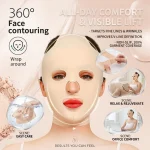 New 3d Reusable Breathable Beauty Women Anti Wrinkle Face (New)