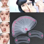 24pcs Women Eye Make Up Stencils Eyebrow Shaping Stencil (New)