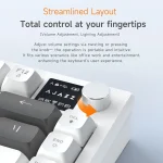Keyboard AJAZZ Wired/Wireless AJAZZ AF82 Office Low Profile Keyboard (New)